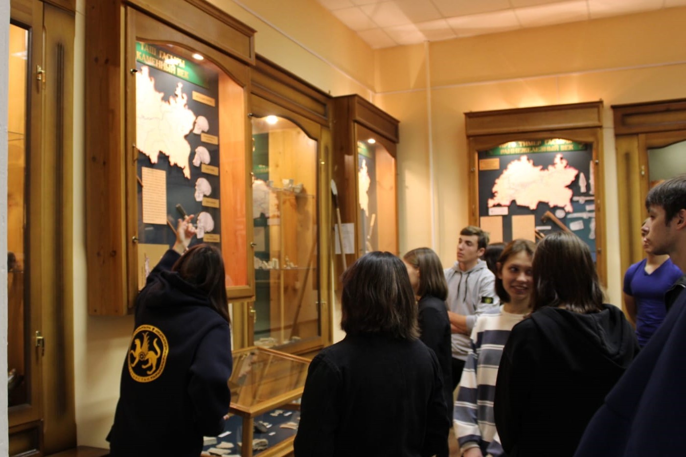 Музей Археологии и истории Татарстана ЕИ КФУ посетили студенты колледжа 'Алабуга Политех' Музей Археологии и истории Татарстана ЕИ КФУ посетили студенты колледжа 'Алабуга Политех'