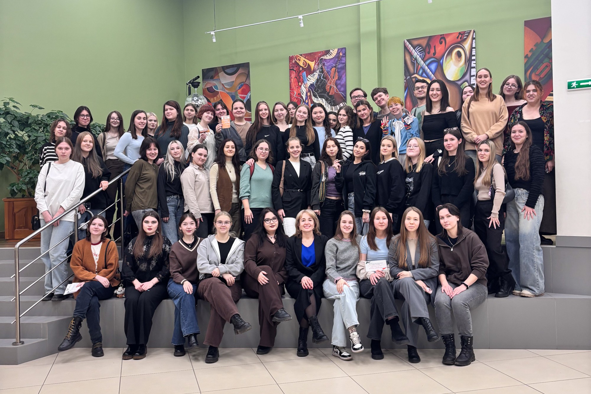 Студенты приняли участие в 'Музыкальном лото' Студенты приняли участие в 'Музыкальном лото'