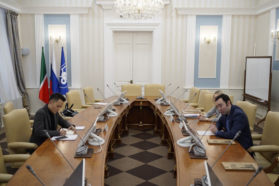 Kazan University attended by a delegate of Xi'an Jiaotong University