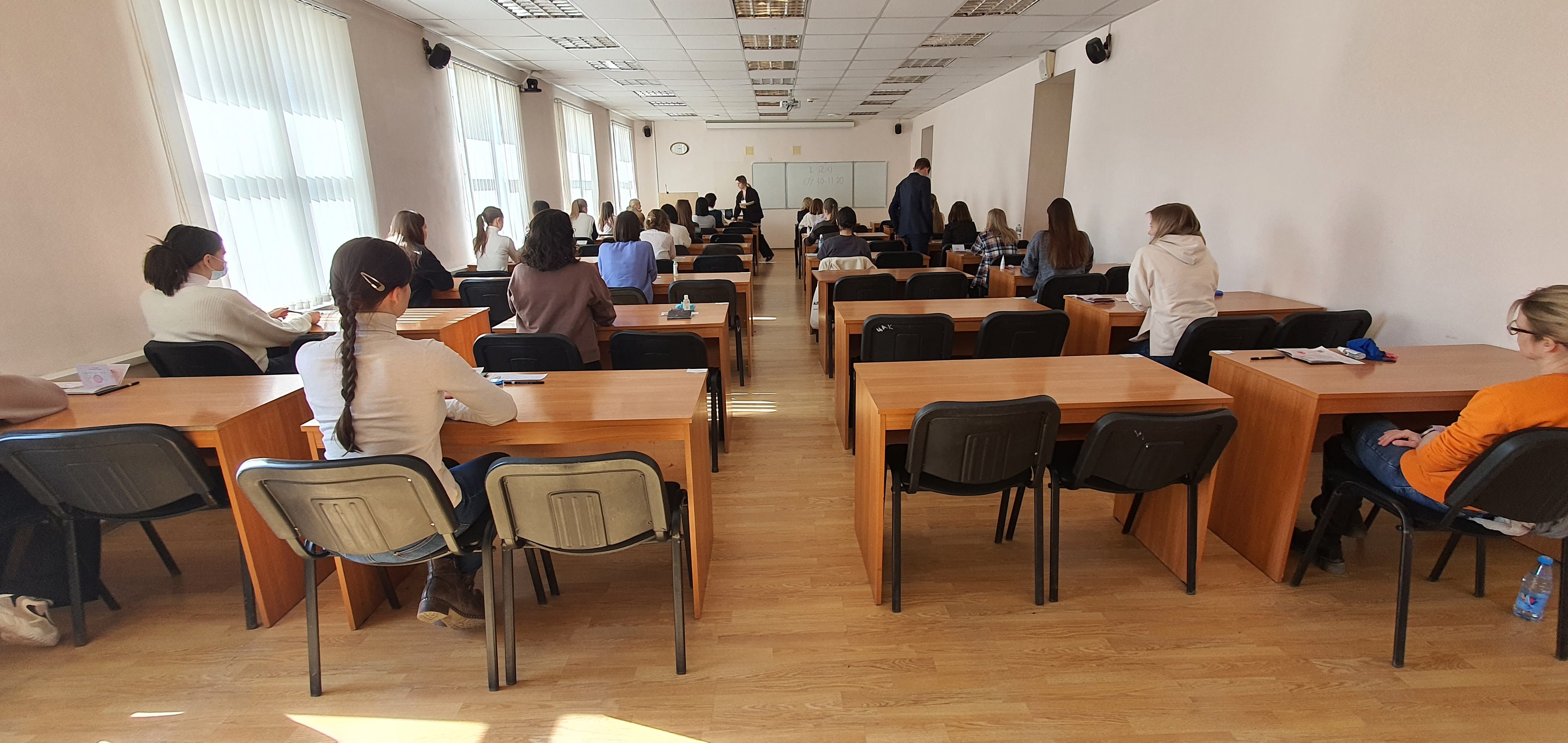 87-й экзамен на знание корейского языка TOPIK состоялся в ИМО КФУ