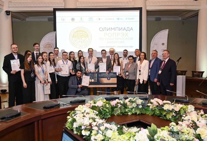 Ординатор ИФМиБ - победитель олимпиады РОПРЭХ по пластической хирургии Ординатор ИФМиБ - победитель олимпиады РОПРЭХ по пластической хирургии