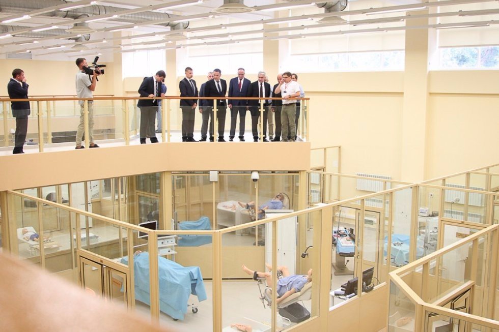 President of Abkhazia Raul Khadjimba Visits KFU