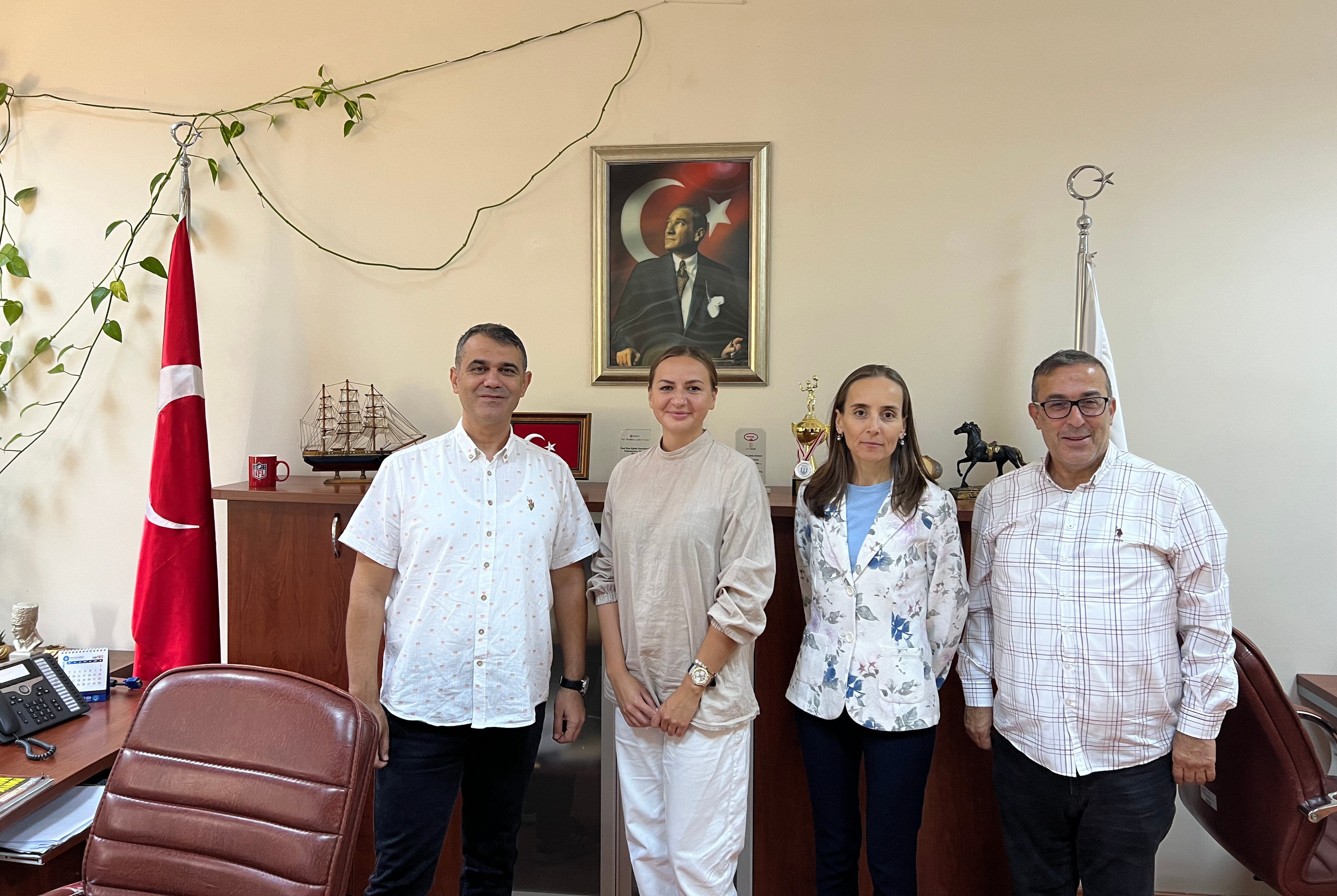 Научная стажировка доцента кафедры химического образования по гранту Правительства Республики Татарстан в университете Турции Научная стажировка доцента кафедры химического образования по гранту Правительства Республики Татарстан в университете Турции