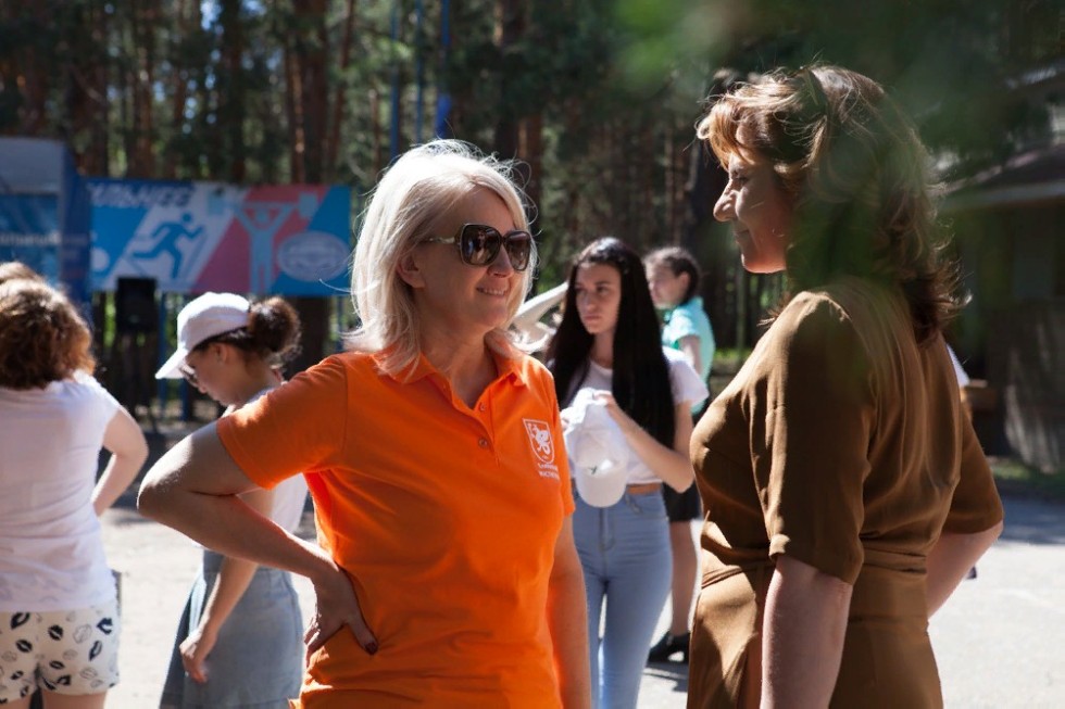 Students, the Ministry of Education and Science of the Republic of Tatarstan scholarship holders have a profile shift in the camp 