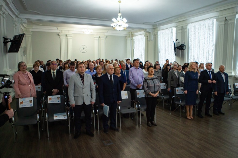 В Елабужском институте КФУ состоялся торжественный Ученый совет, посвященный празднованию дня рождения Казанского университета и Елабужского института В Елабужском институте КФУ состоялся торжественный Ученый совет, посвященный празднованию дня рождения Казанского университета и Елабужского института