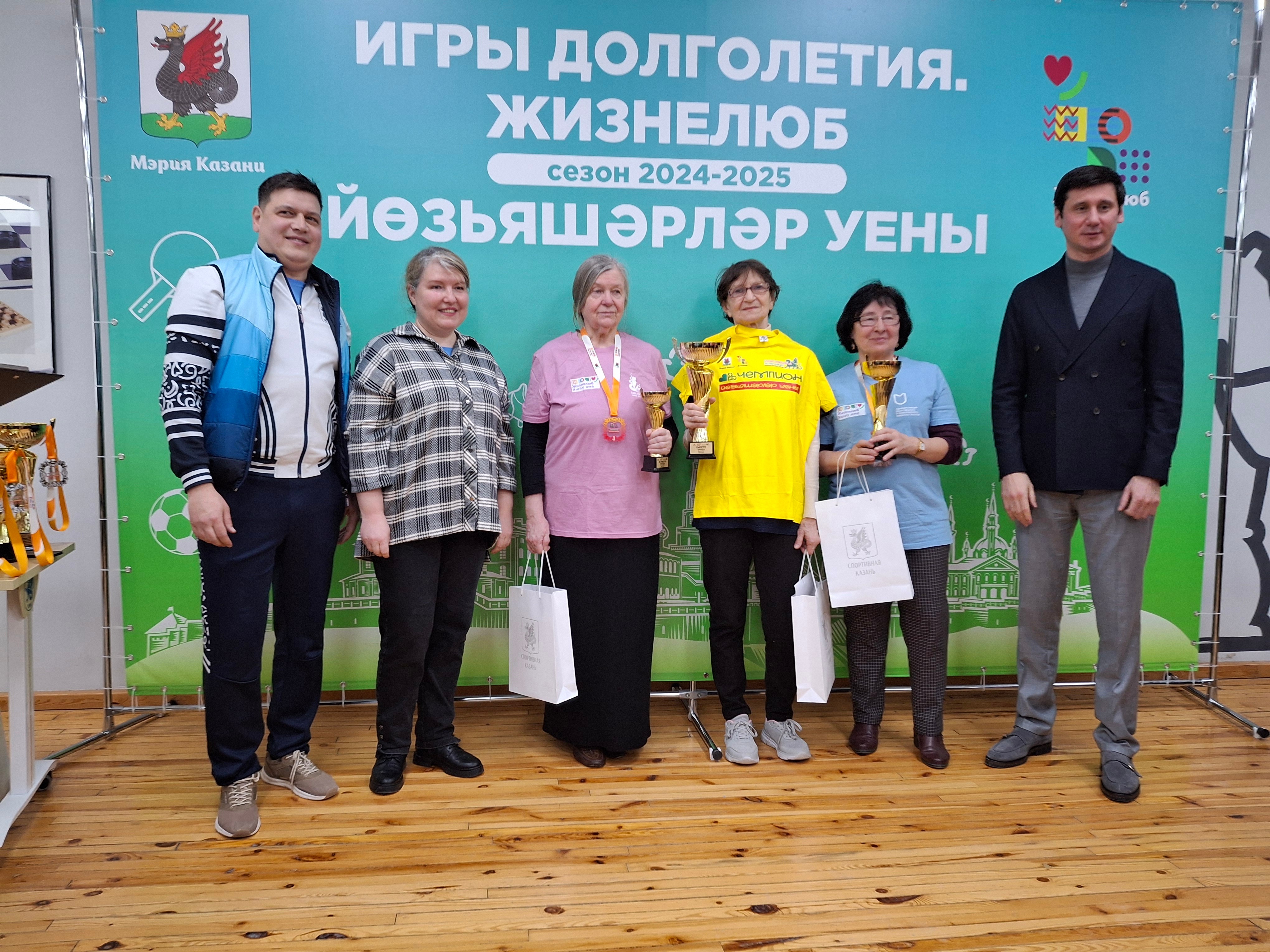 Ветераны КФУ завоевали призовые места в общем зачете спартакиады Ветераны КФУ завоевали призовые места в общем зачете спартакиады