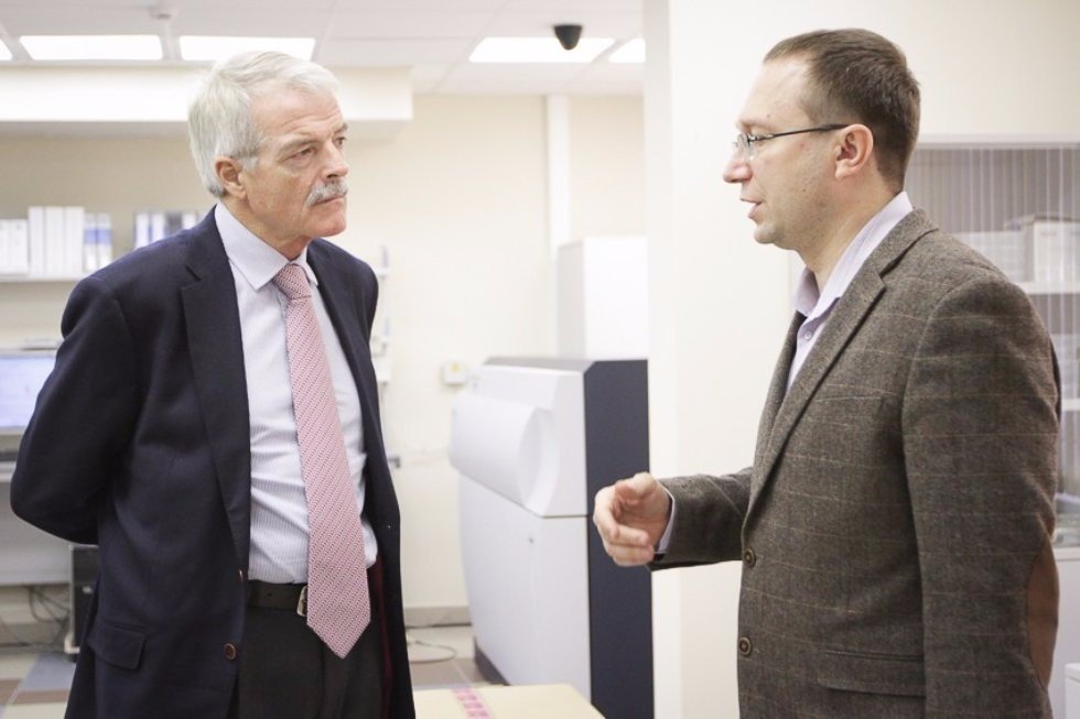 Chairman of NHS England Malcom Grant Visits Kazan University
