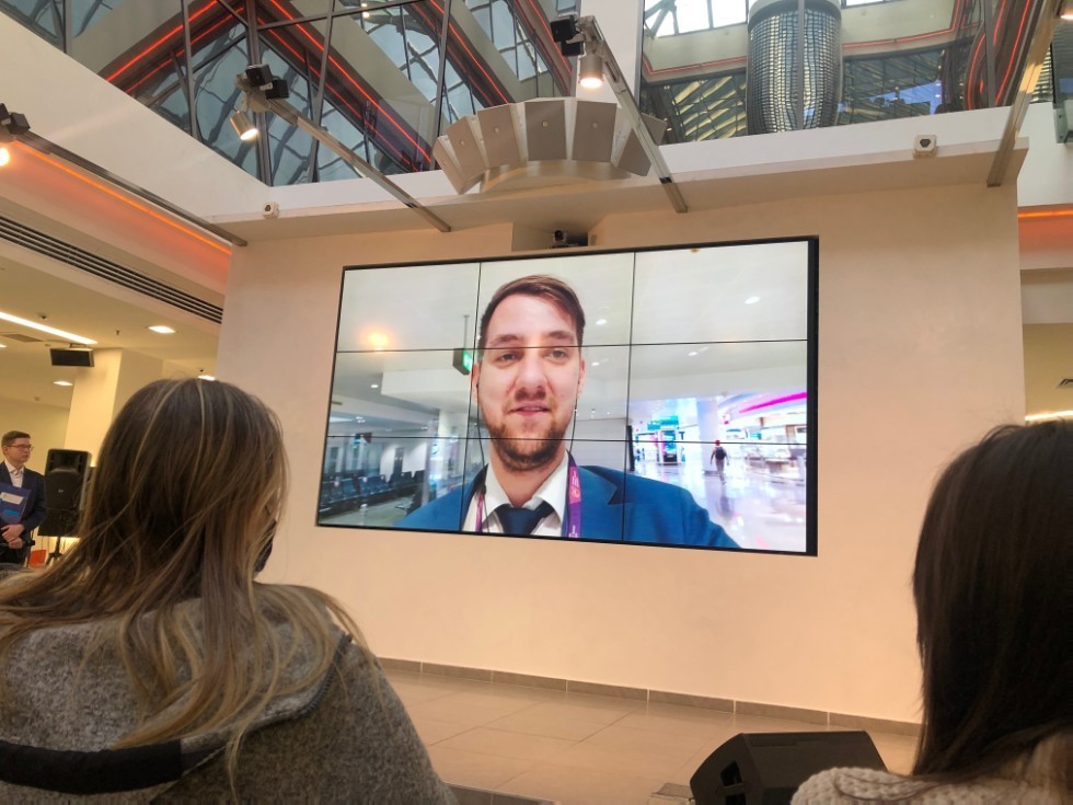 The head of the Laboratory of Intelligent Robotic Systems received the departmental award The head of the Laboratory of Intelligent Robotic Systems received the departmental award