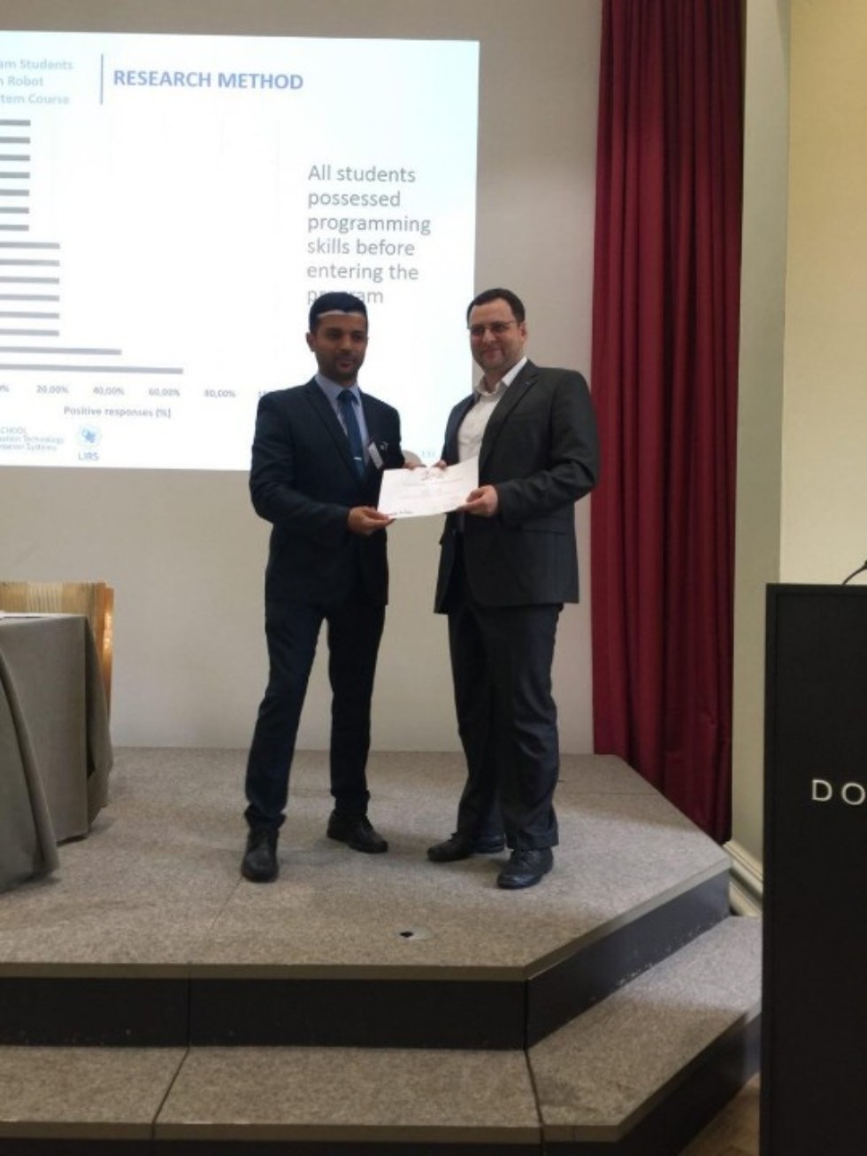 Evgeni Magid, professor of KFU presented papers at the International annual conference DeSE in Cambridge