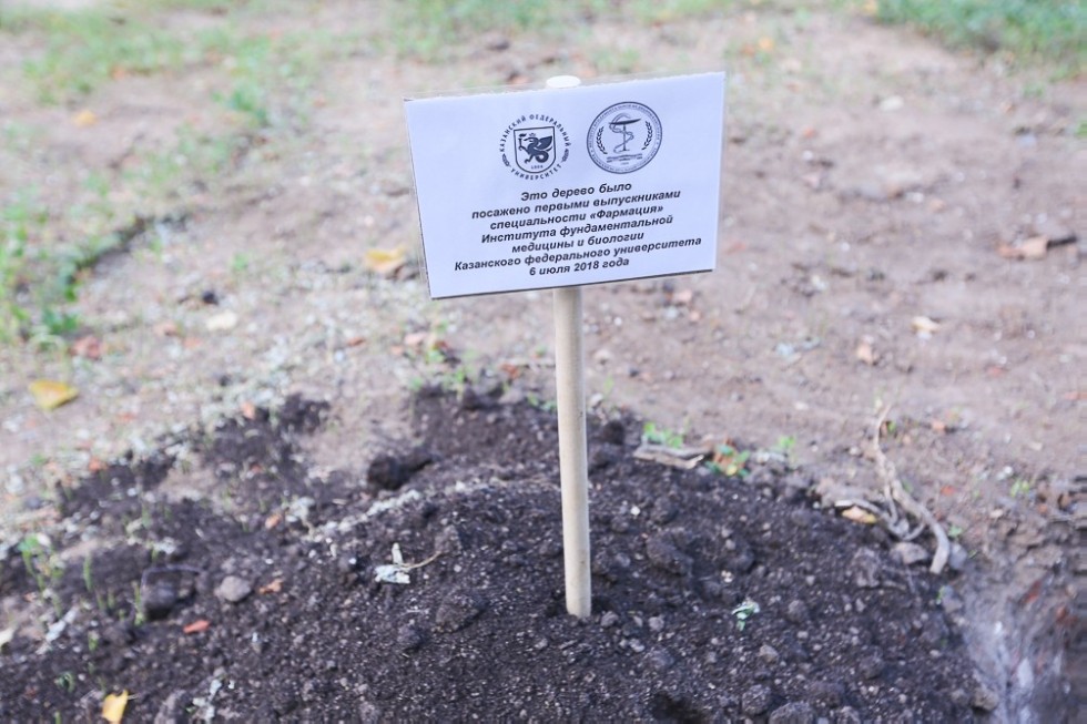Apple orchard planted to celebrate first graduation of medical doctors in 88 years