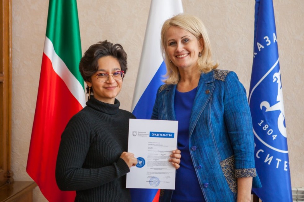 В Елабужском институте КФУ завершилось обучение студентов из Ирана В Елабужском институте КФУ завершилось обучение студентов из Ирана