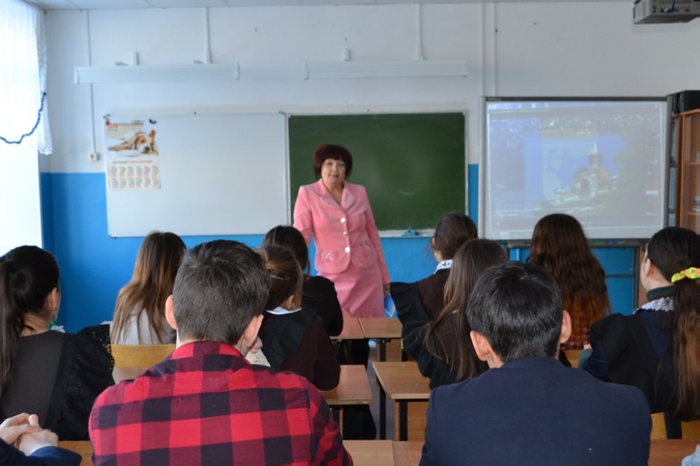 Встреча со старшеклассниками Старо-Юрашской средней школы Встреча со старшеклассниками Старо-Юрашской средней школы