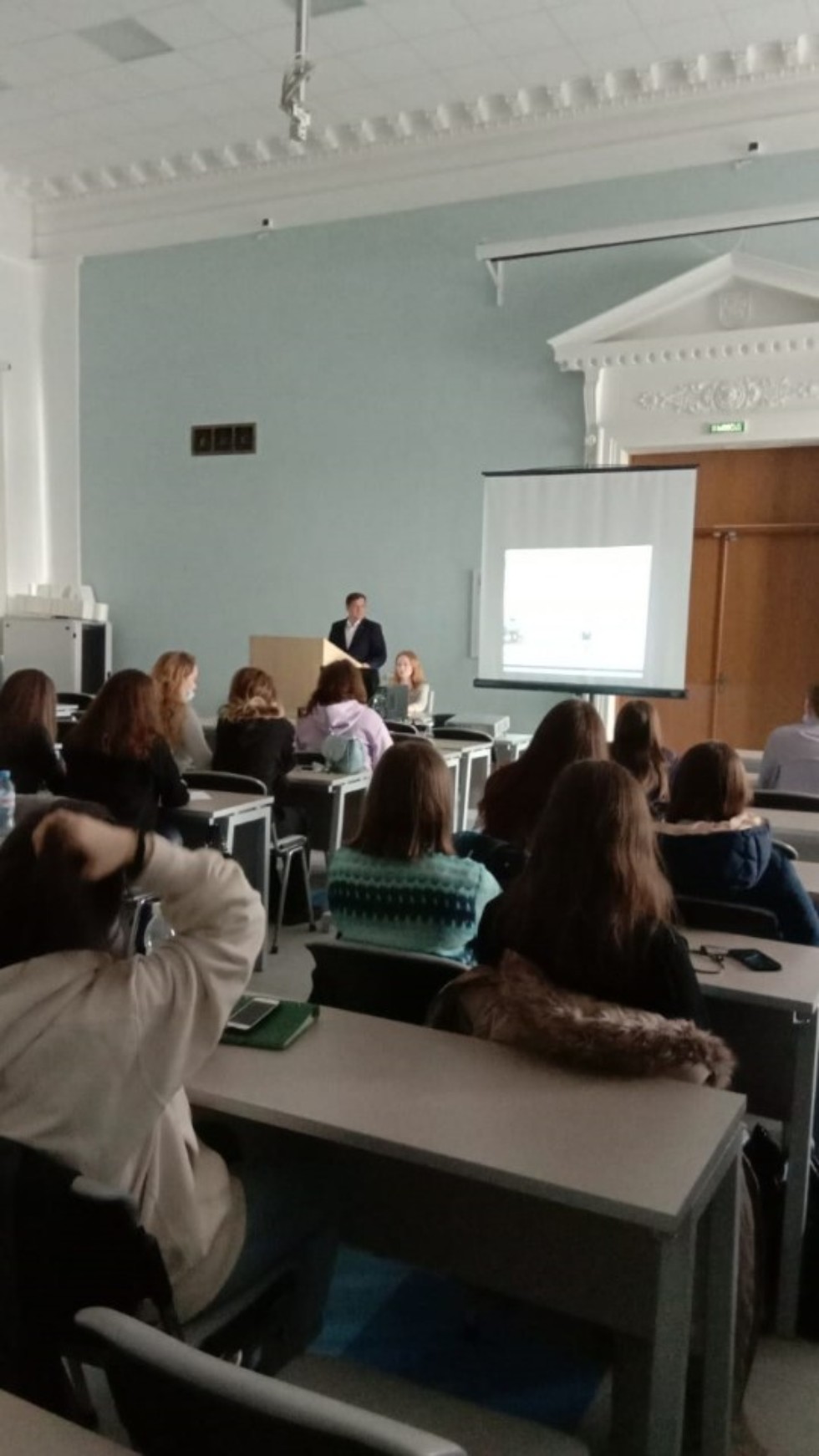 8 апреля 2021 года в Институте управления, экономики и финансов КФУ состоялась встреча студентов с руководителем Службы внутреннего аудита ПАО 8 апреля 2021 года в Институте управления, экономики и финансов КФУ состоялась встреча студентов с руководителем Службы внутреннего аудита ПАО