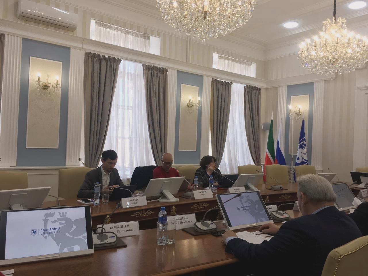 ParisTech delegation visiting Kazan University ParisTech delegation visiting Kazan University