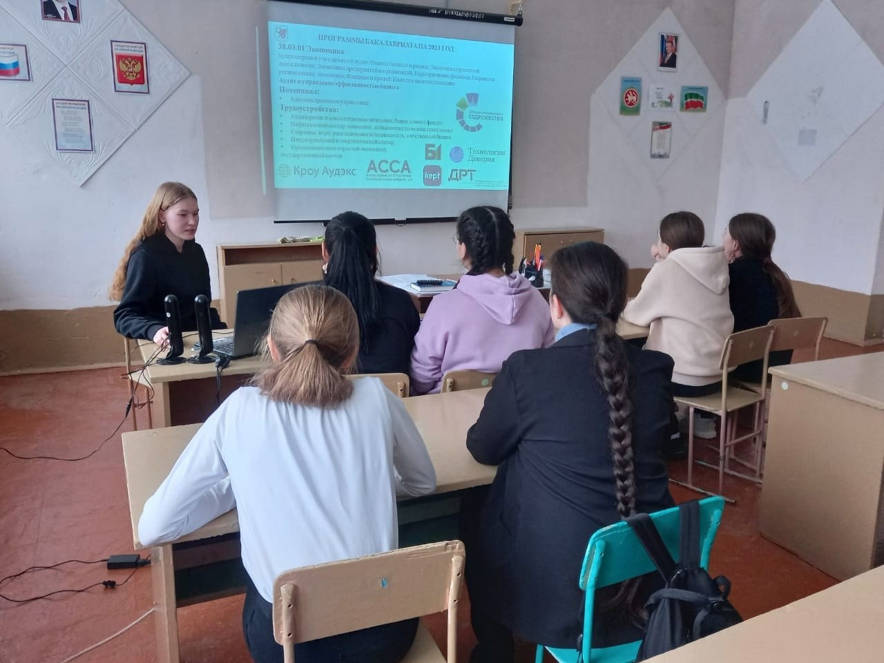 Профориентация в гимназии 4 г. Оренбург и Большешемякинскую СОШ Профориентация в гимназии 4 г. Оренбург и Большешемякинскую СОШ