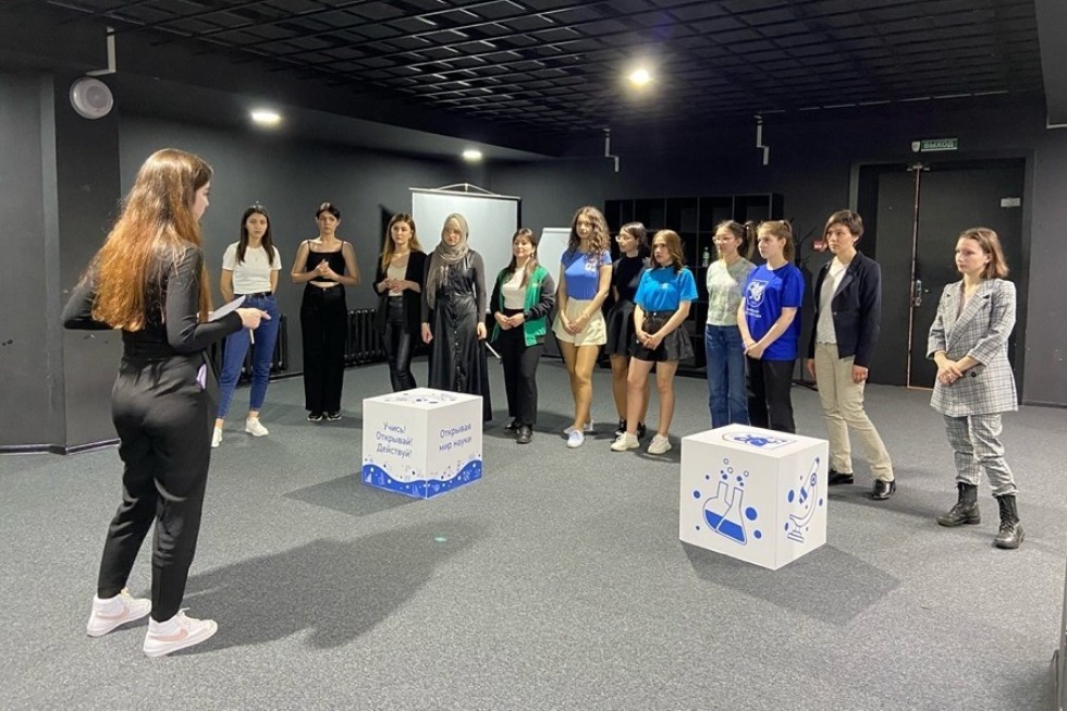 'Лучшая академическая группа КФУ': студенты Елабужского института выступили на финальном туре 'Лучшая академическая группа КФУ': студенты Елабужского института выступили на финальном туре