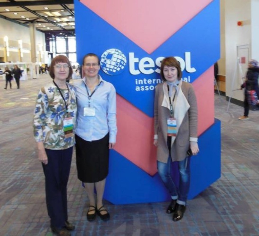 To participate in TESOL is a great honor! ,TESOL, New ways of EFL pre-service teachers' development in Russia