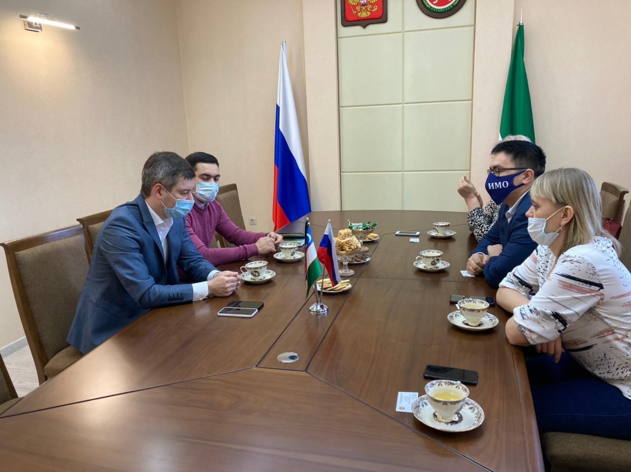 Встреча с представителем Республики Татарстан в Республике Узбекистан Ахтареевым Айдаром Азатовичем Встреча с представителем Республики Татарстан в Республике Узбекистан Ахтареевым Айдаром Азатовичем