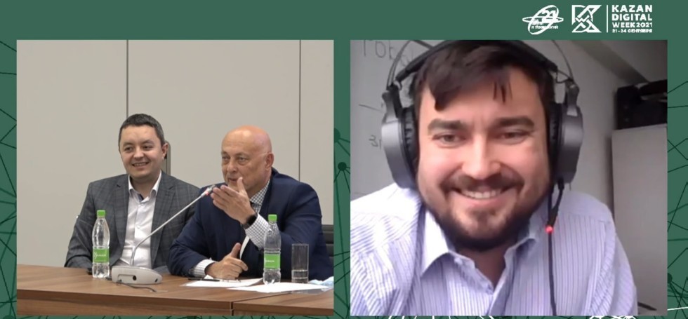 Assistant Professor of the Laboratory of Intelligent Robotic Systems took part in the International Forum Kazan Digital Week 2021