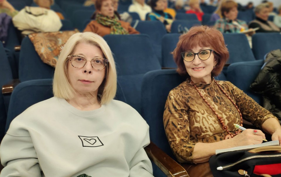 Для слушателей УТВ состоялась лекция профессора Лии Ефимовны Бушканец Для слушателей УТВ состоялась лекция профессора Лии Ефимовны Бушканец