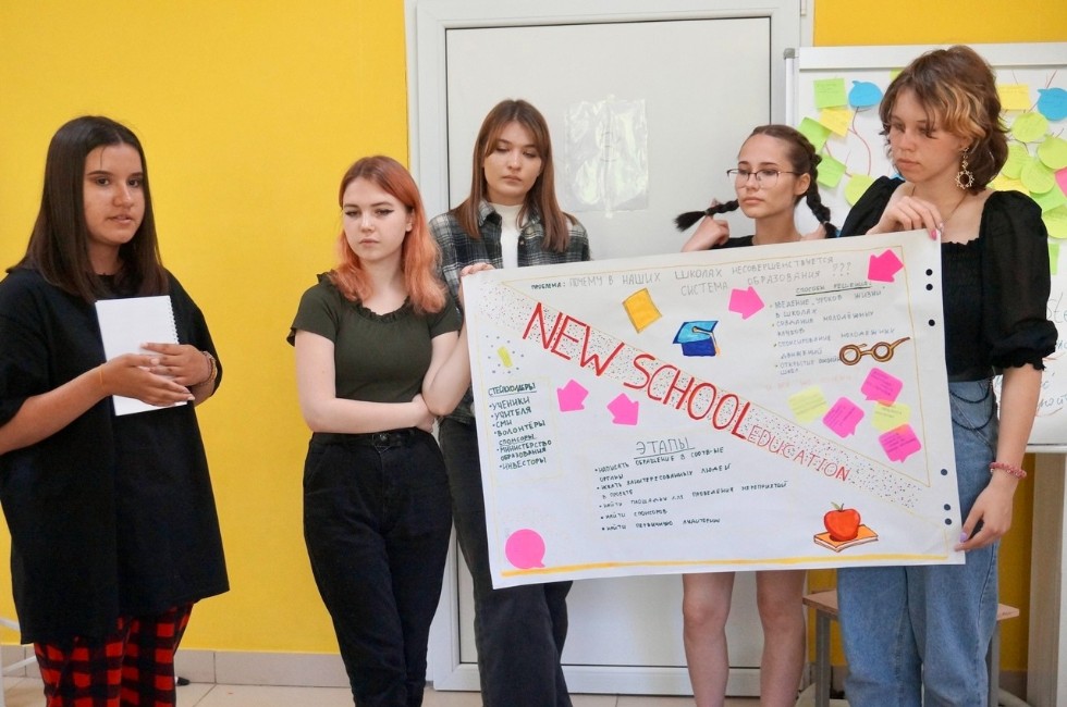 Проектная сессия со школьниками Проектная сессия со школьниками