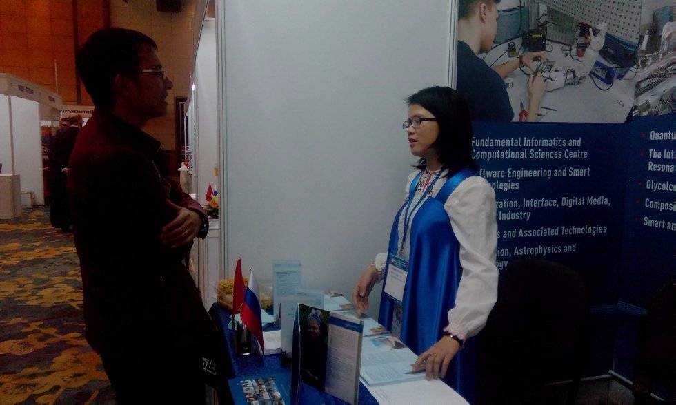 Kazan University at Expo Russia Vietnam 2015 ,Vietnam, expo, conferences