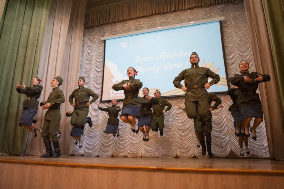 The Victory Day celebration took place at Elabuga Institute (branch) of Kazan (Volga region) Federal University