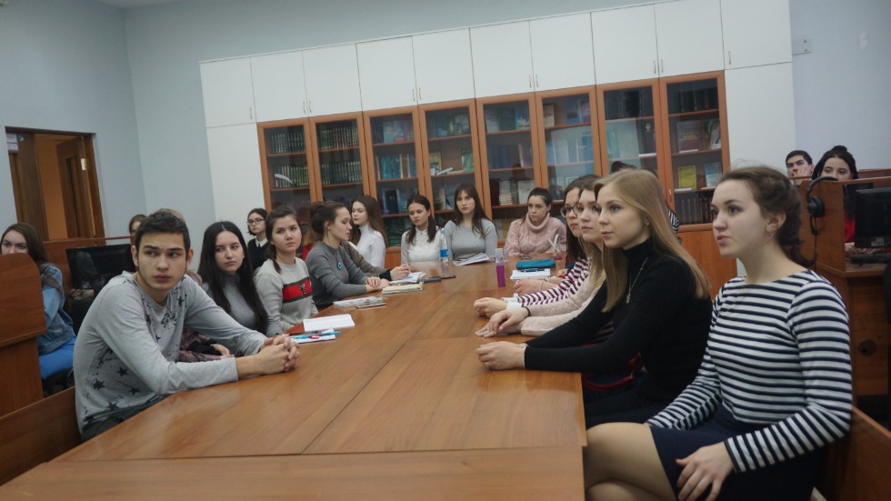 On February 13, the popular science lecture 'Linguistics and Country Studies: Mentality, Language, Culture' was delivered by Lyudmila Svirina, an associate professor in the Department of Linguistic and Intercultural Communication