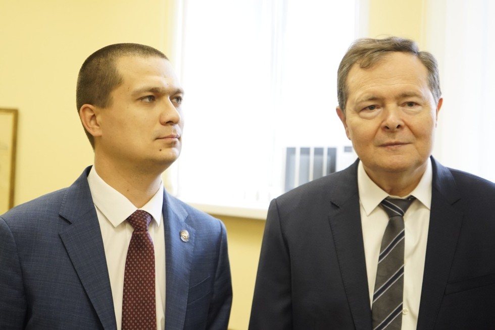Minister of Justice of Russia Alexander Konovalov attended Kazan University's Legal Clinic