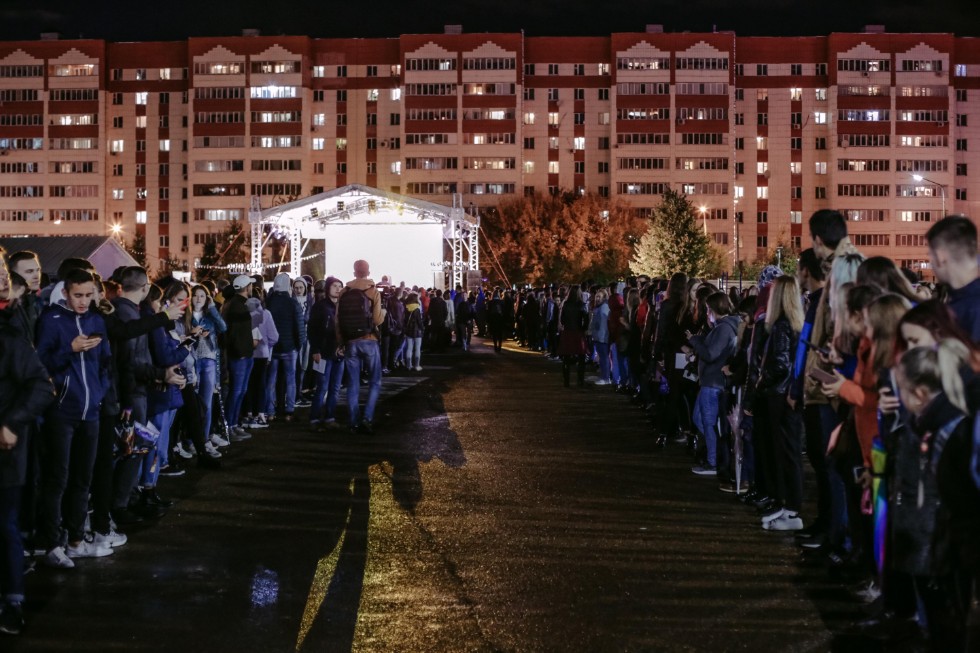 Freshmen welcomed by KFU executives at the Universiade Village ,freshmen, Universiade Village