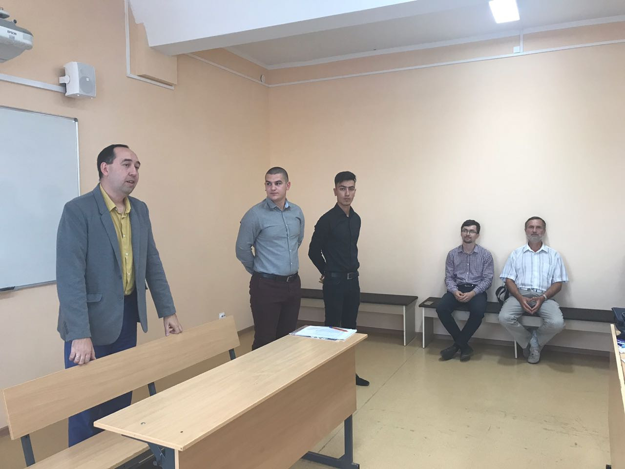 Первое собрание первого курса Инженерного института Первое собрание первого курса Инженерного института