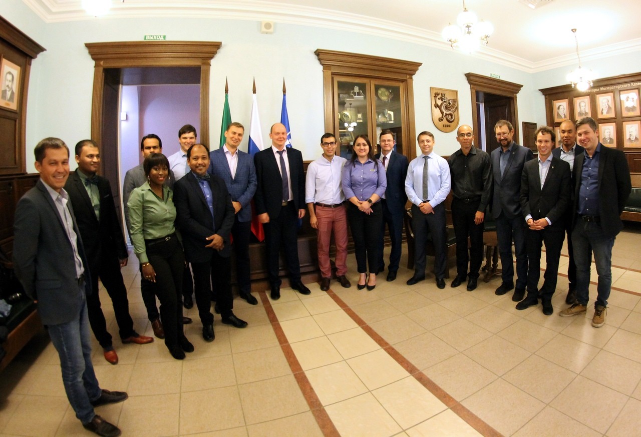Kazan University visited by representatives of Petrolera RN Ltd, Staatsolie Maatschappij Suriname N.V. and SamaraNIPIneft