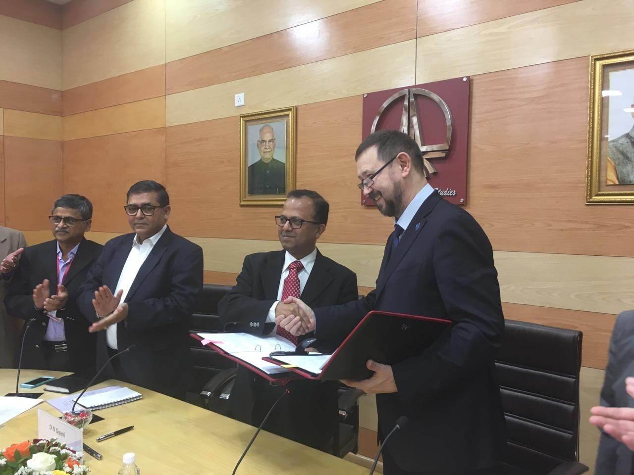 Cooperation agreement signed by Kazan Federal University and Indian petroleum powerhouse ONGC ,ONGC, India
