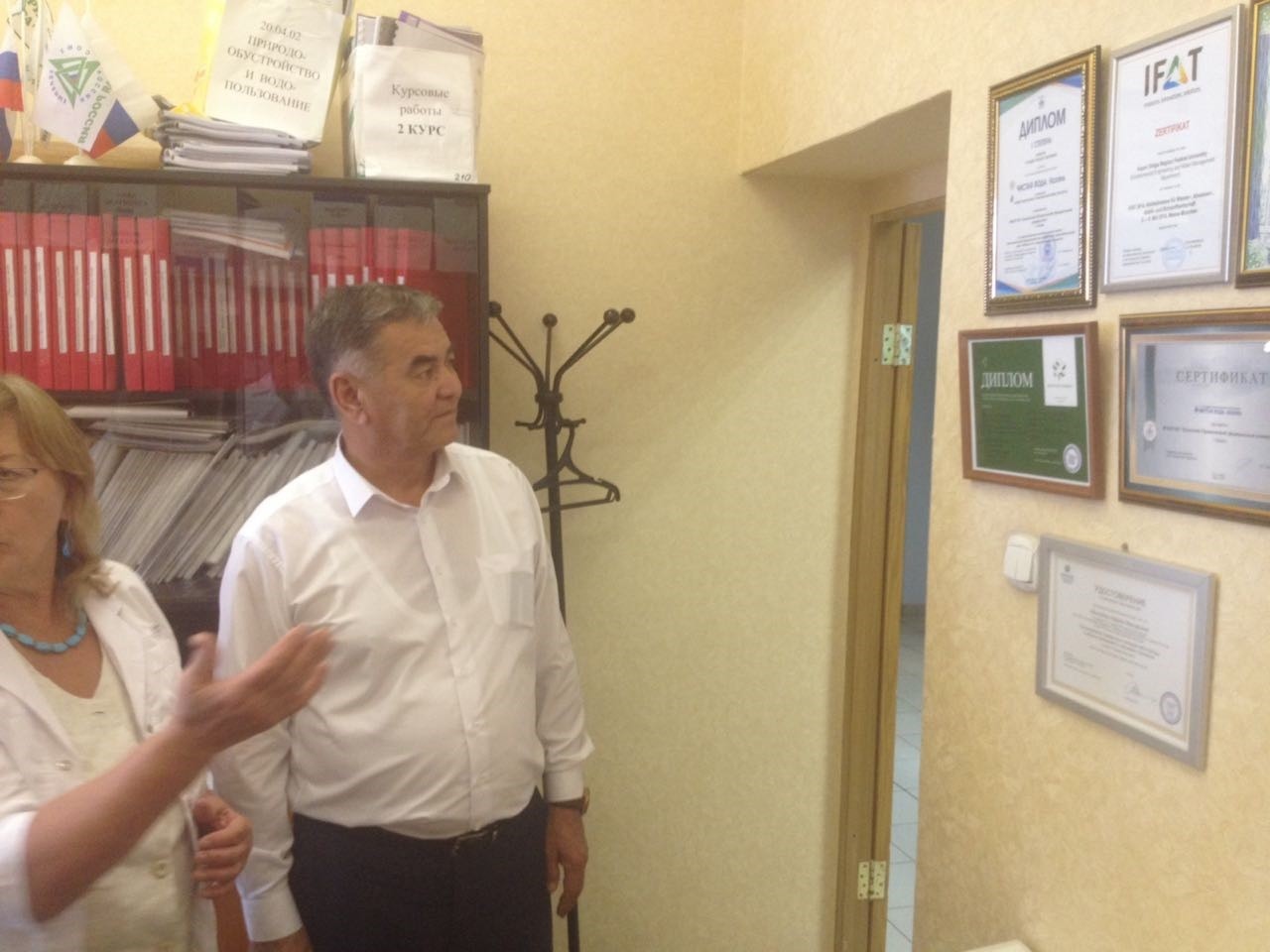 Кафедру природообустройства и водопользования посетила делегация Национального университета Узбекистана им. М.Улугбека Кафедру природообустройства и водопользования посетила делегация Национального университета Узбекистана им. М.Улугбека