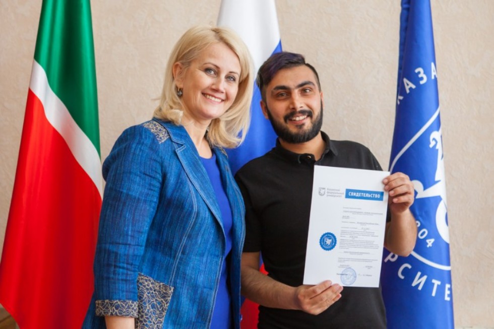 В Елабужском институте КФУ завершилось обучение студентов из Ирана В Елабужском институте КФУ завершилось обучение студентов из Ирана