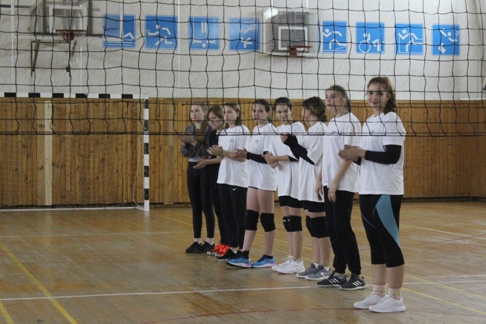 Состоялось Первенство по волейболу среди девушек первого курса