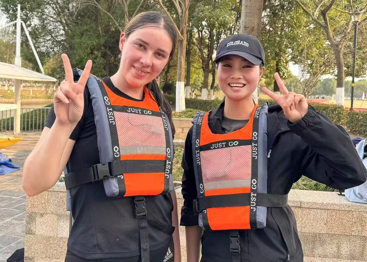 A student of the Department of Psychology and Pedagogy undergoes an internship at Jiaxing University (China)