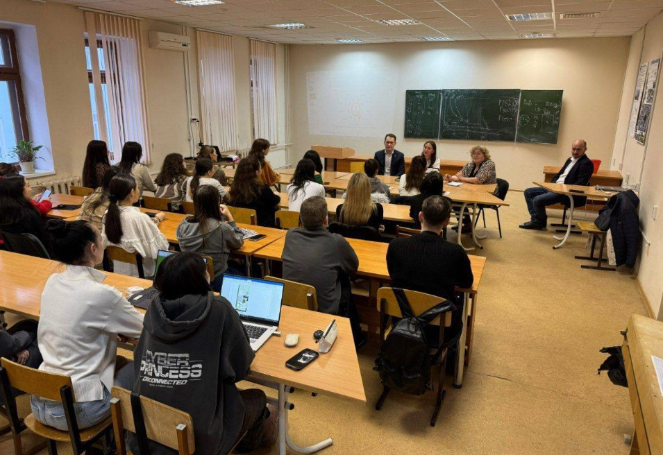 Meeting with profession and career opportunities for students from the Ministry of Ecology of the Republic of Tatarstan