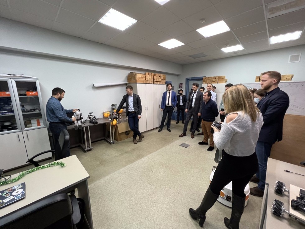 The visit of the delegation of PJSC 