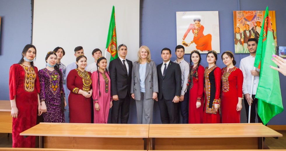 В Елабужский институт КФУ прибыл Генеральный консул Туркменистана в Казани ,Елабужский институт КФУ
