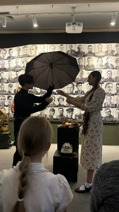 Студенты 17.1-319 группы посетили Музей-мемориал Великой Отечественной войны и спектакль по письмам фронтовиков Студенты 17.1-319 группы посетили Музей-мемориал Великой Отечественной войны и спектакль по письмам фронтовиков