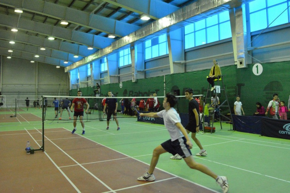 Студенты Елабужского института - судьи на Кубке РТ по бадминтону Студенты Елабужского института - судьи на Кубке РТ по бадминтону