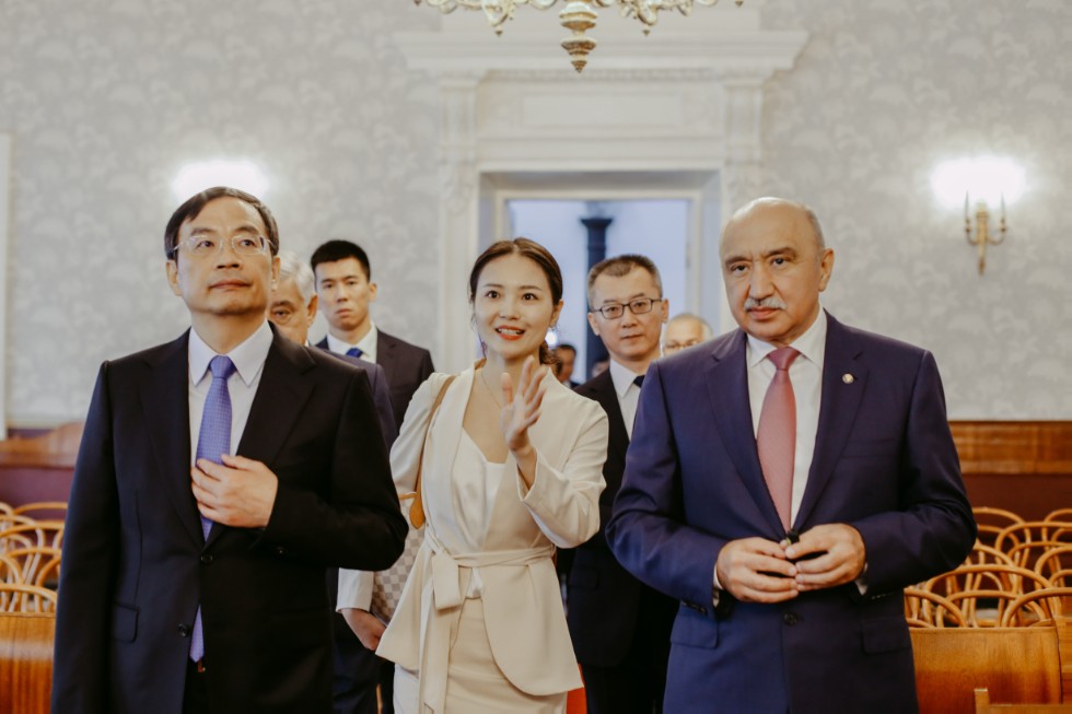 Kazan Federal University hosted Vice-Chairman of Chinese People's Consultative Conference Wang Yongqing