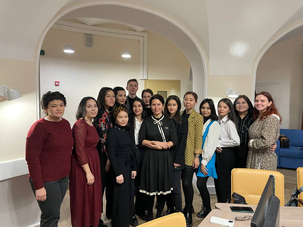 Встреча делегации магистрантов Казахского национального педагогического университета в НОЦ практической психологии