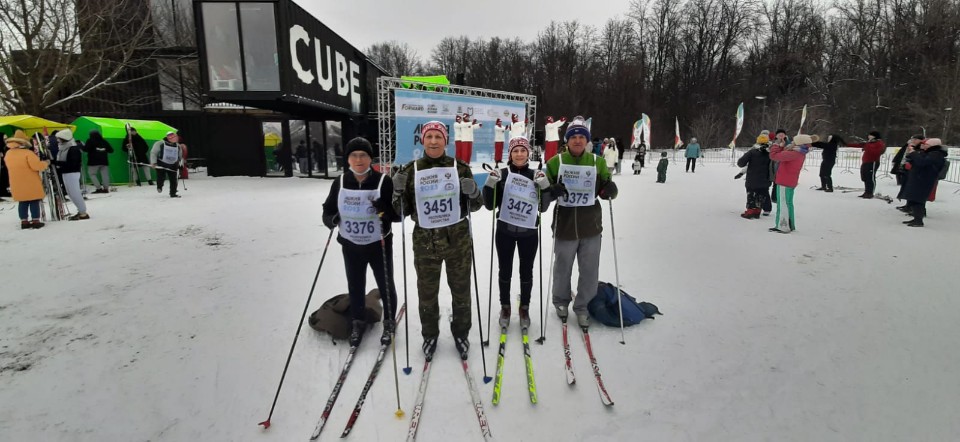 Команда лыжников-ветеранов КФУ заняла почетные призовые  места