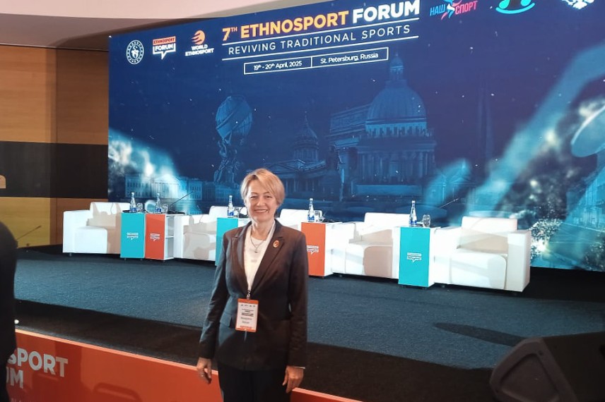 Scientists of Elabuga Institute of KFU spoke at the International Forum on Ethnosport