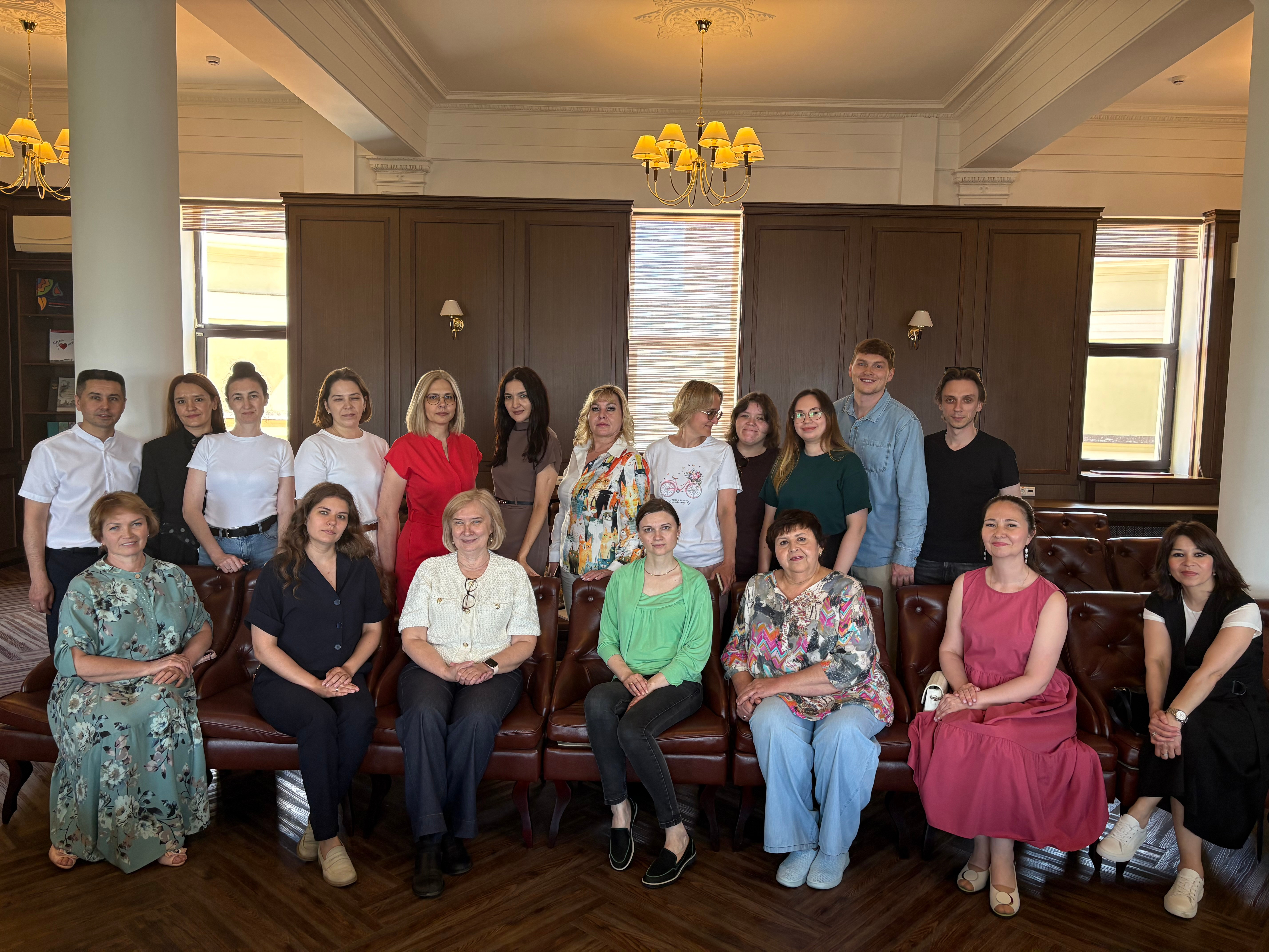 Meeting of the Institute with the staff of MAOU 'Lyceum-Engineering Center'.