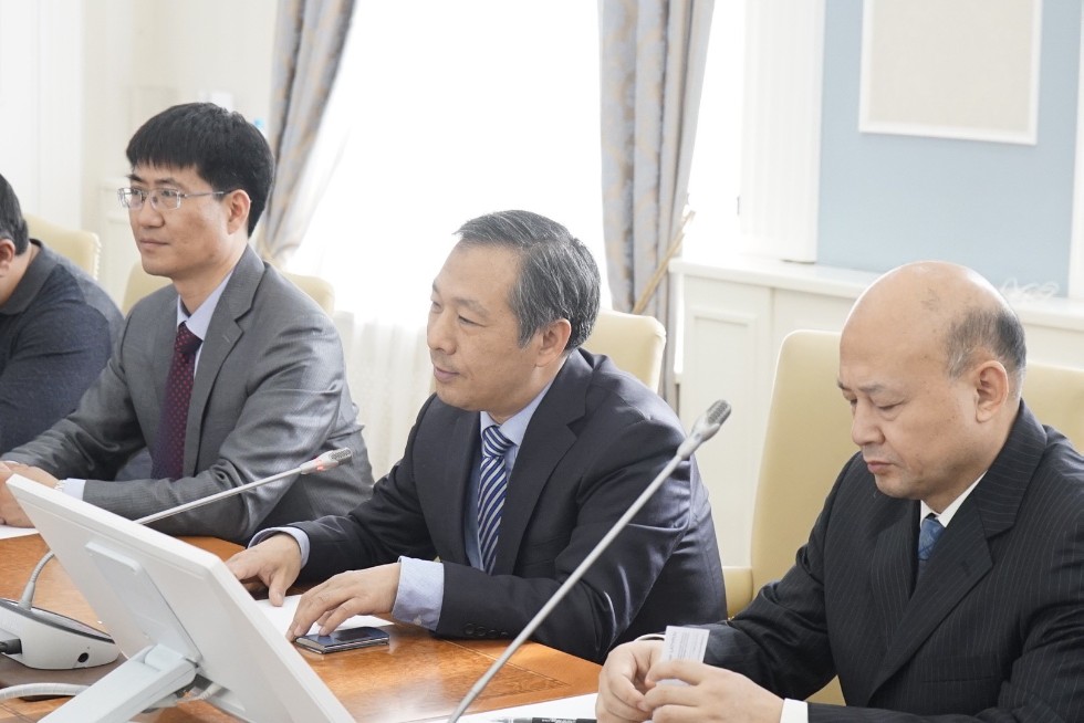 Delegation of Henan University of Traditional Chinese Medicine