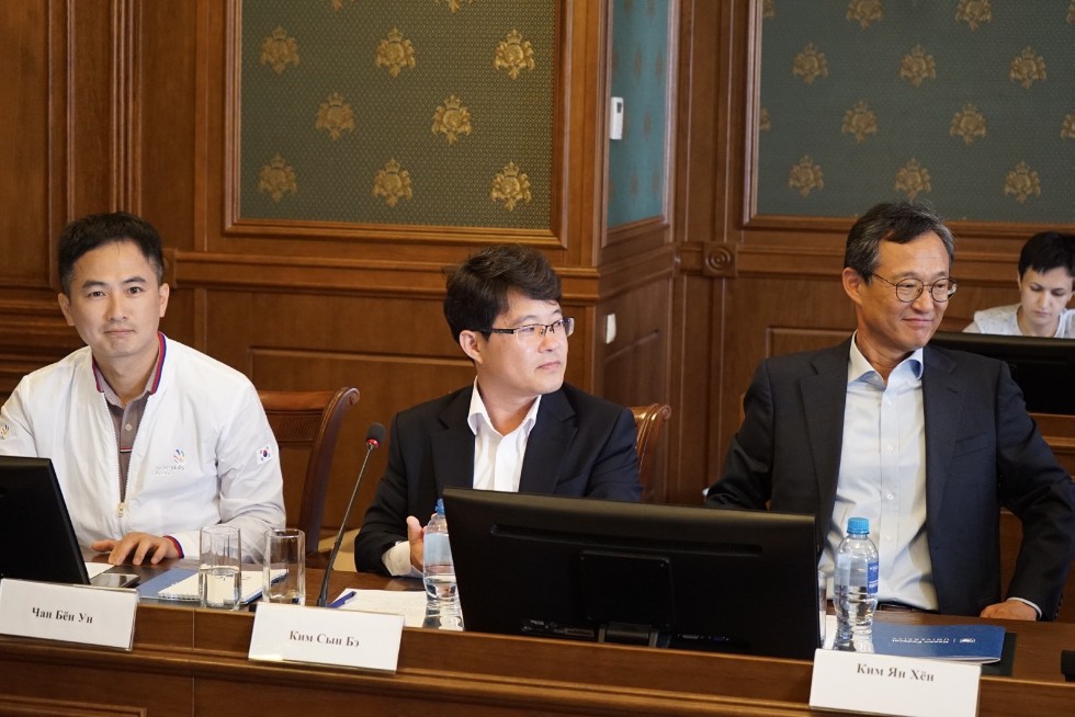 Kazan University welcomed a delegation of the Human Resources Development Service of Korea Kazan University welcomed a delegation of the Human Resources Development Service of Korea