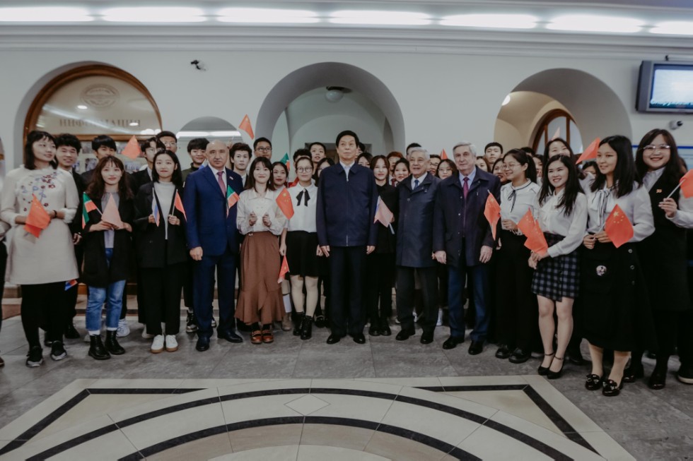 Chairman of the Standing Committee of National People's Congress of China Li Zhanshu visited Kazan Federal University